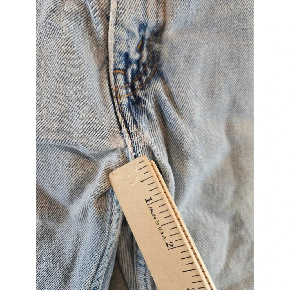 Vintage‎ Levi's 505 Jeans Mens W34 L30 Light Wash 1999 Straight Distressed 90s